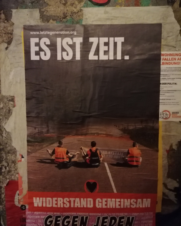 Es ist Zeit.