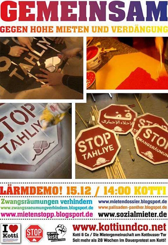 Gemeinsam gegen hohe Mieten und Verdrängung